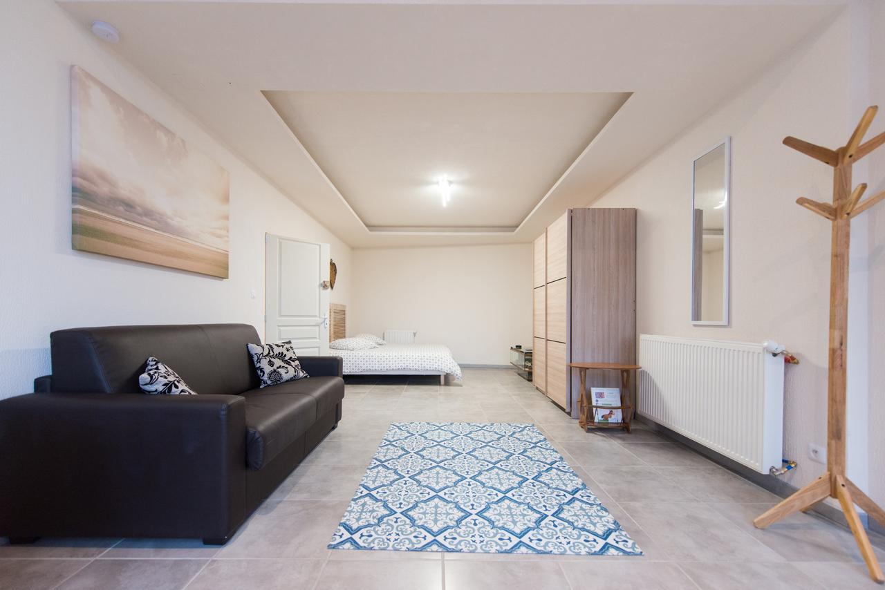 Maison D'Hotes Aux Deux Cigognes Gries Exteriör bild